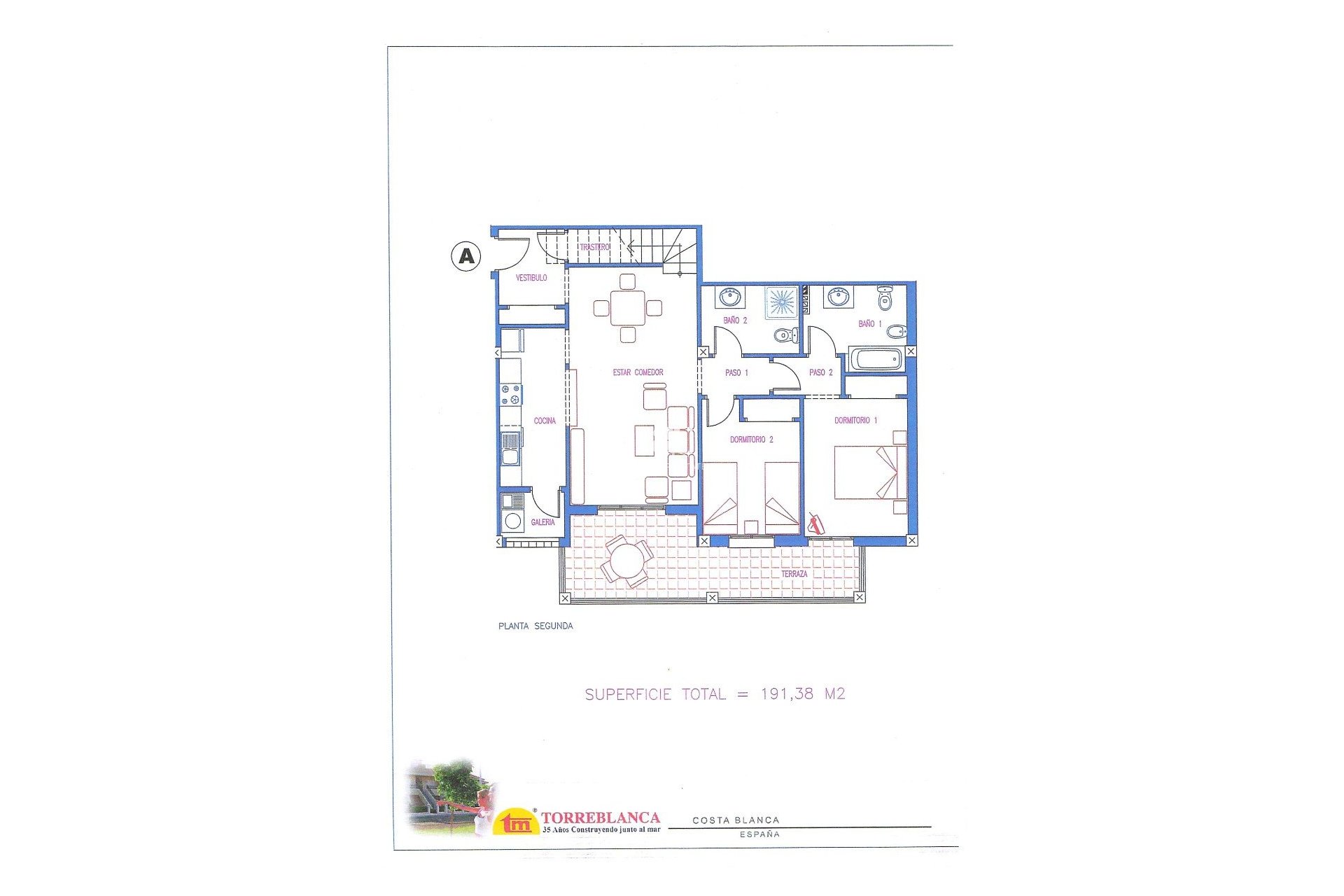 Herverkoop - apartment -
Orihuela Costa - Playa Flamenca