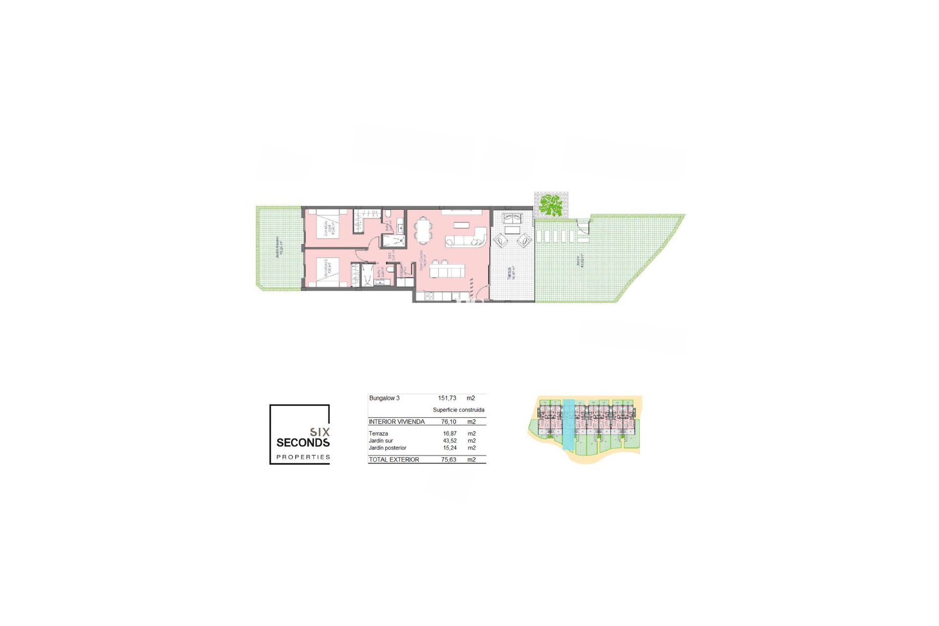 Herverkoop - Herenhuis -
Torre Pacheco - Santa Rosalia