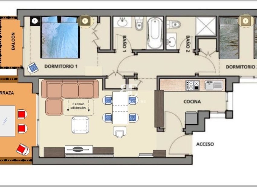 Wiederverkauf - apartment -
San Javier - Roda