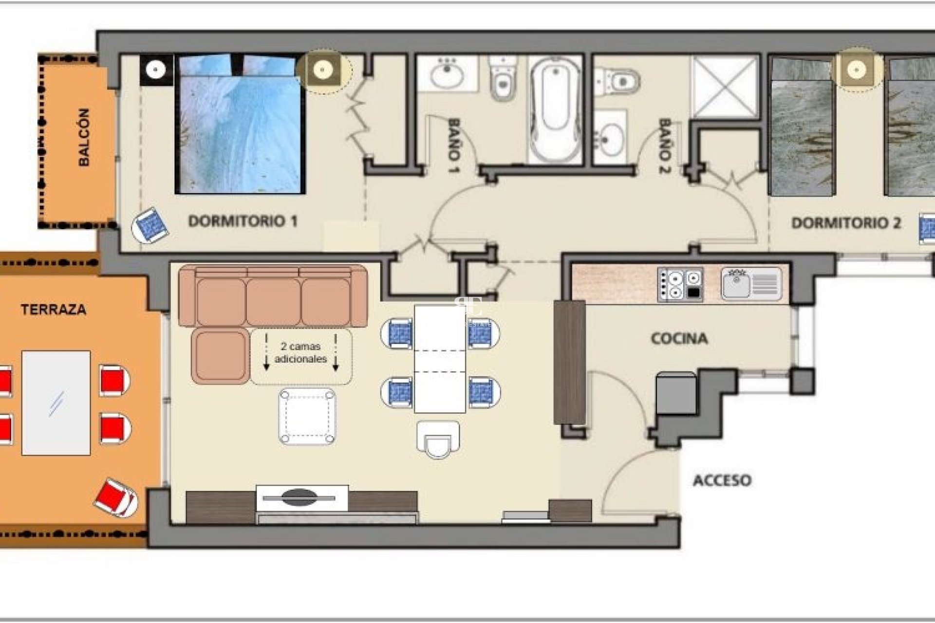 Wiederverkauf - apartment -
San Javier - Roda